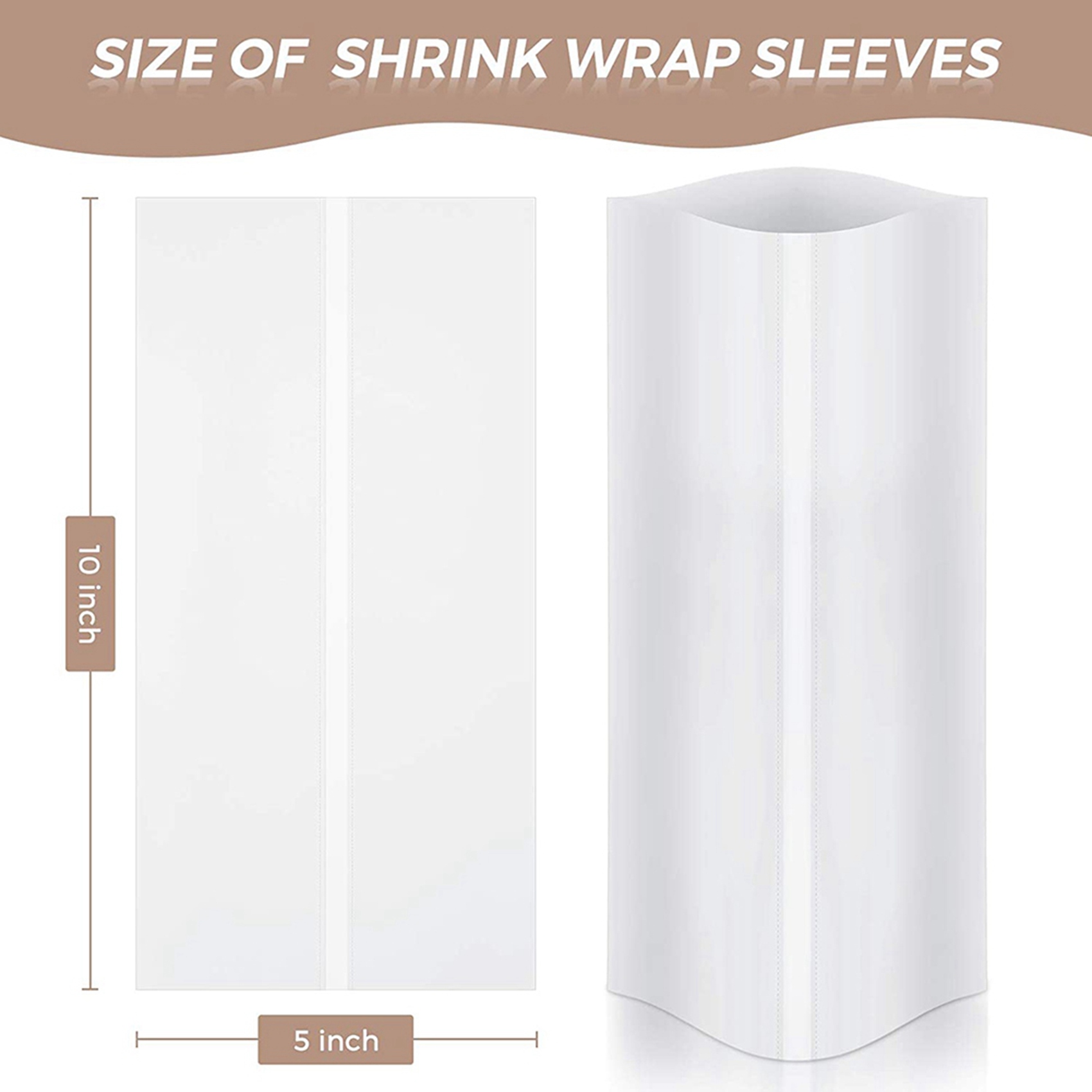 Sublimation Mug White - A74E-140Pcs Sublimation Shrink Wrap Film 5X10