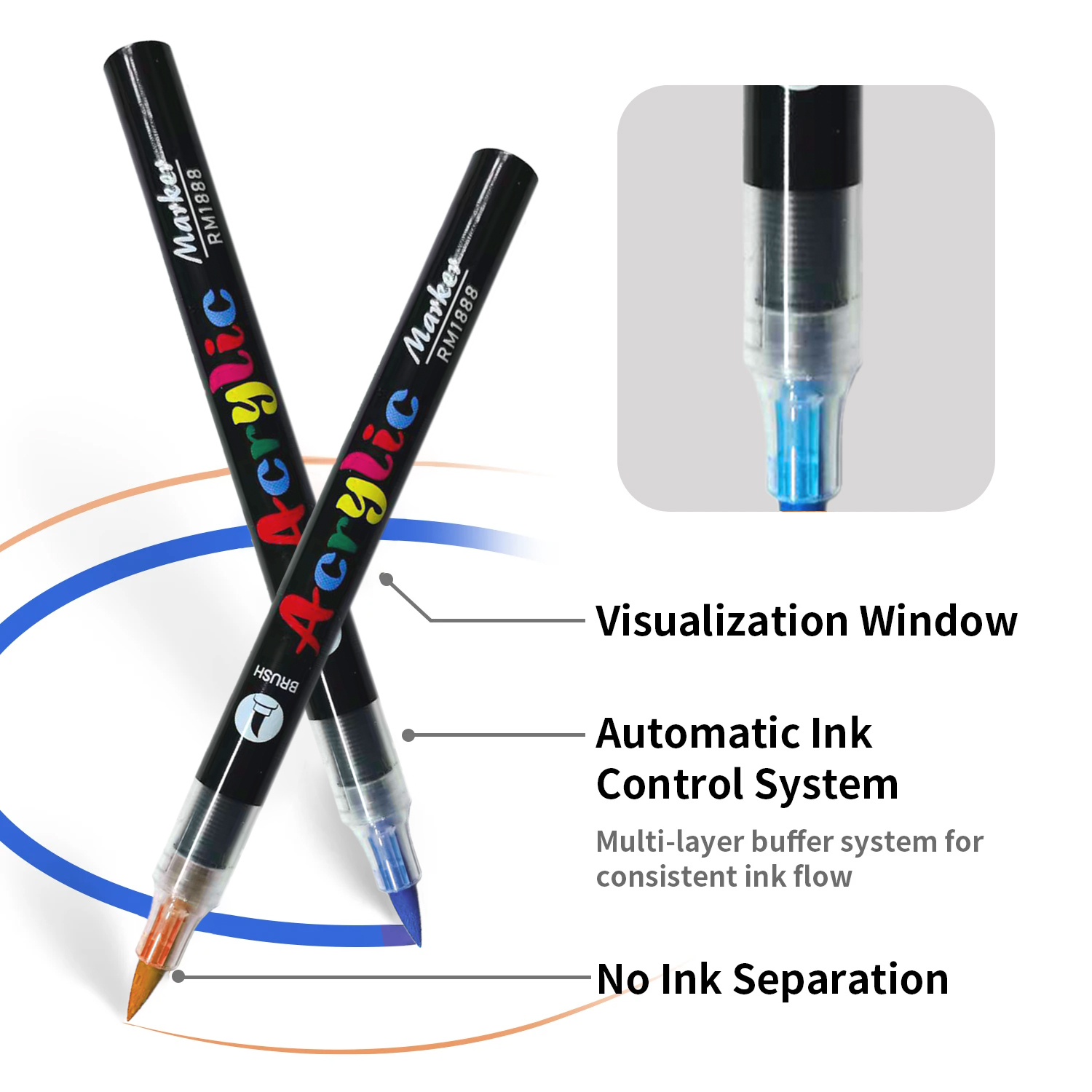 12/24/36/48/60 Colors Acrylic  - Copic Marker Classic recension och pris