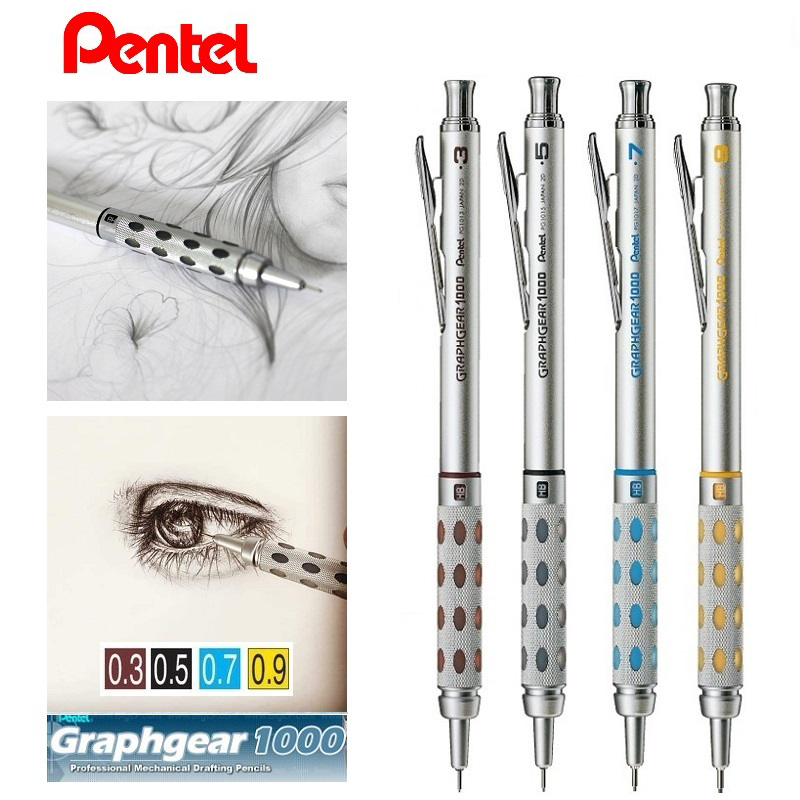Pentel GRAPHGEAR 1000 Mechanic - Pentel Pen Graphgear recension och pris