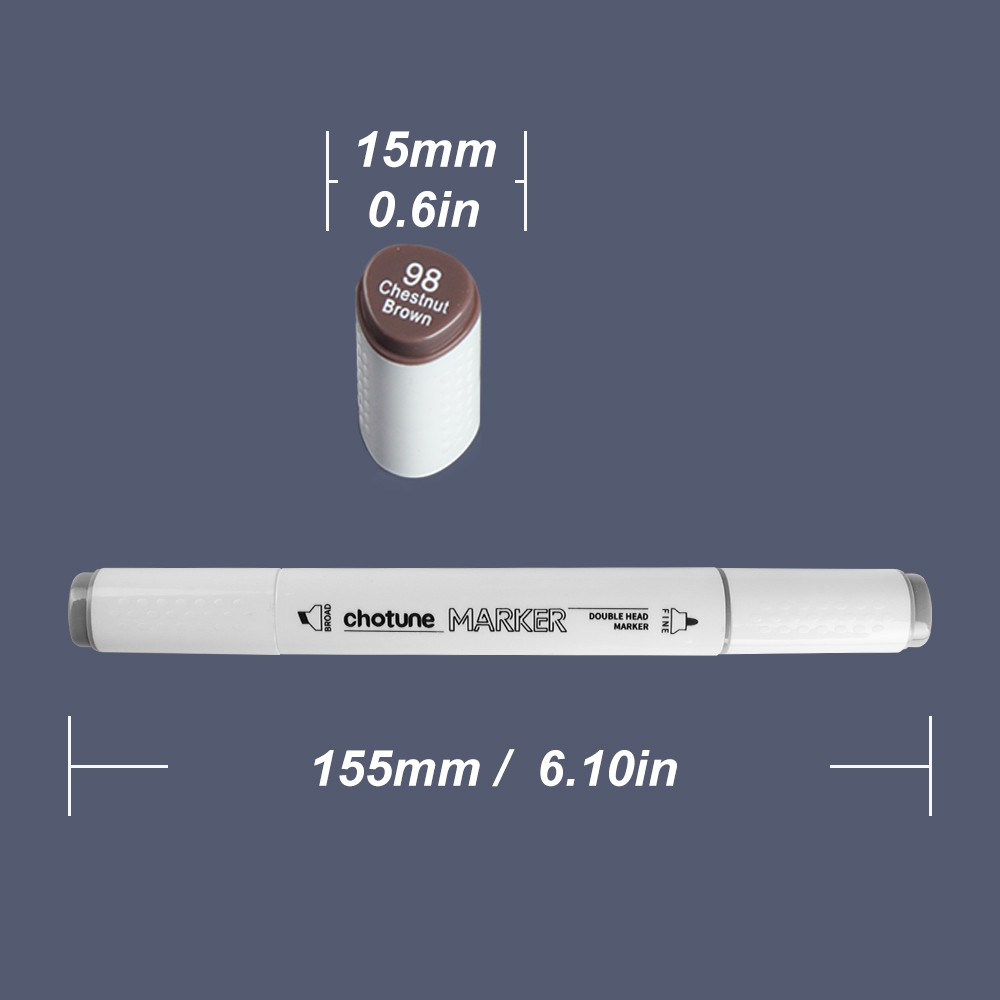 THOTUNE 12 Colors Warm Grey Co - Copic Marker Sketch recension och pris