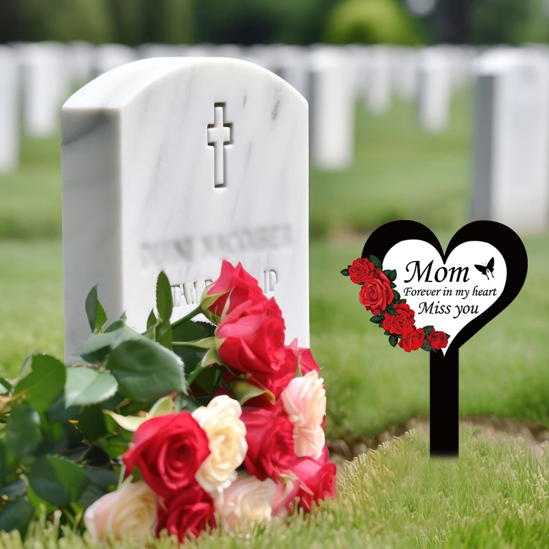2024 Cemetery Memorial Heart S - Yard Sign Blank recension och pris
