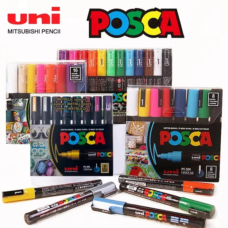 Uni Posca Art Marker Set 7/8/1 - Copic Marker Classic recension och pris