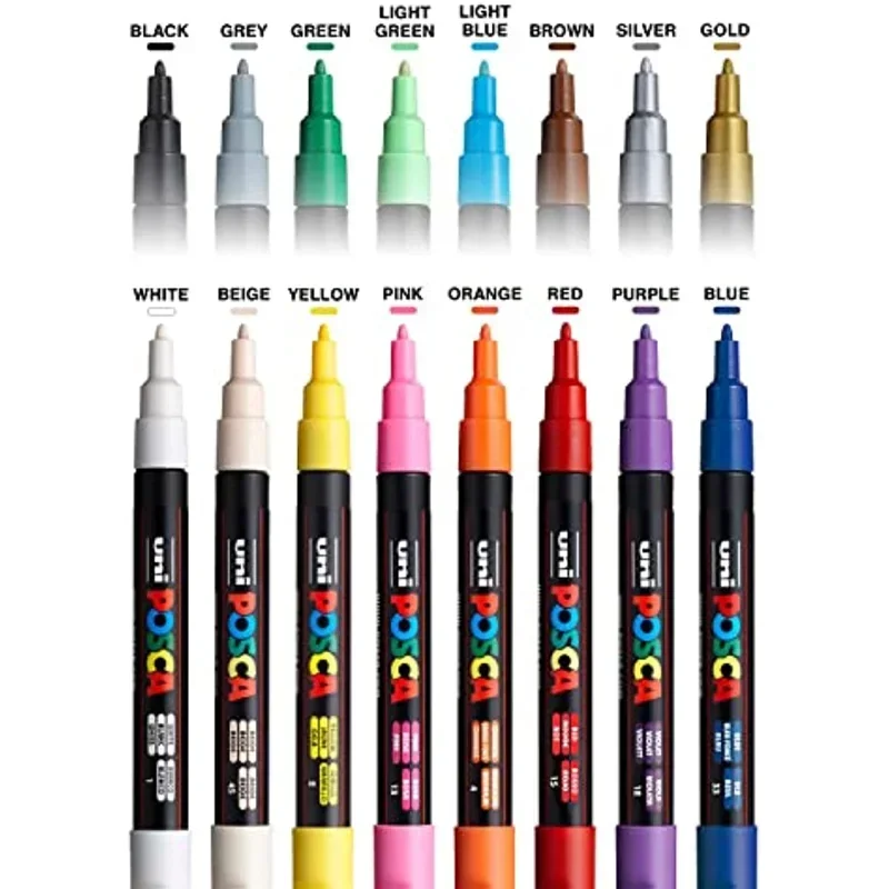 Uni Posca Art Marker Set 7/8/1 - Copic Marker Classic recension och pris