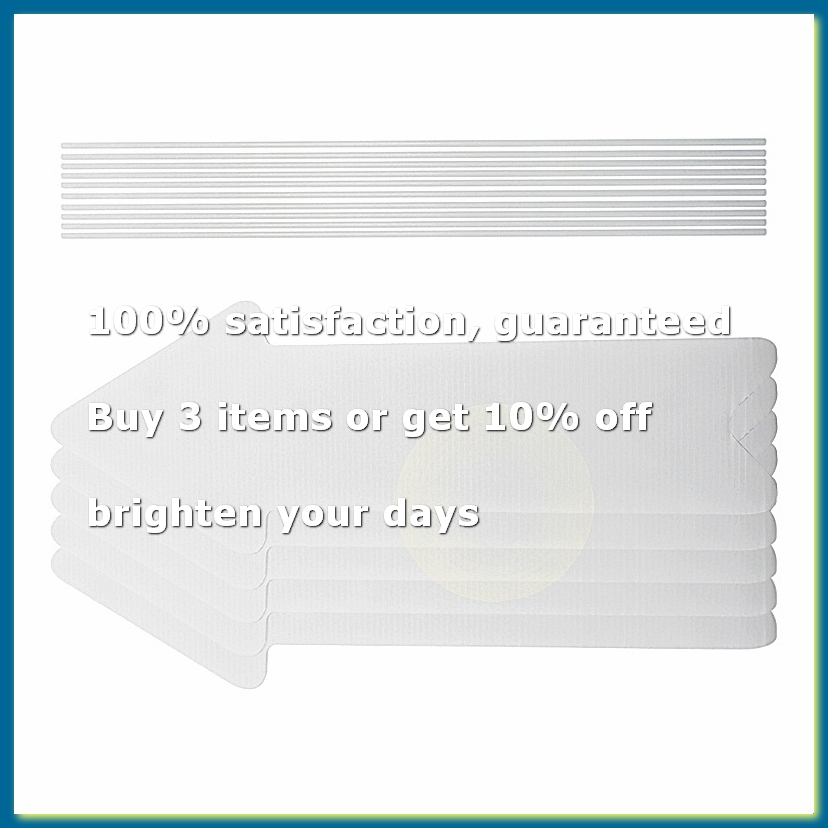 5 Pack White Blank Wedding Dir - Yard Sign Blank recension och pris