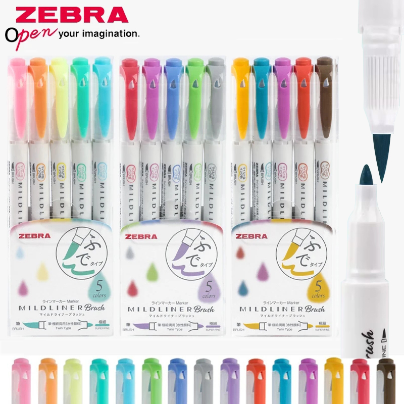 ZEBRA Mildliner Highlighters P - Zebra Pen Sarasa recension och pris