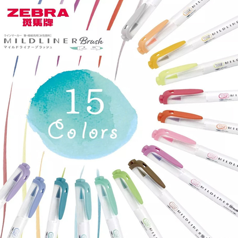 ZEBRA Mildliner Highlighters P - Zebra Pen Sarasa recension och pris