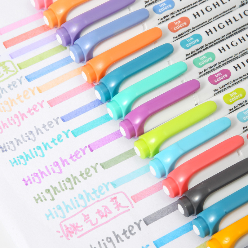 5 Pcs/Set Double Headed Highli - Stabilo Marker Boss recension och pris
