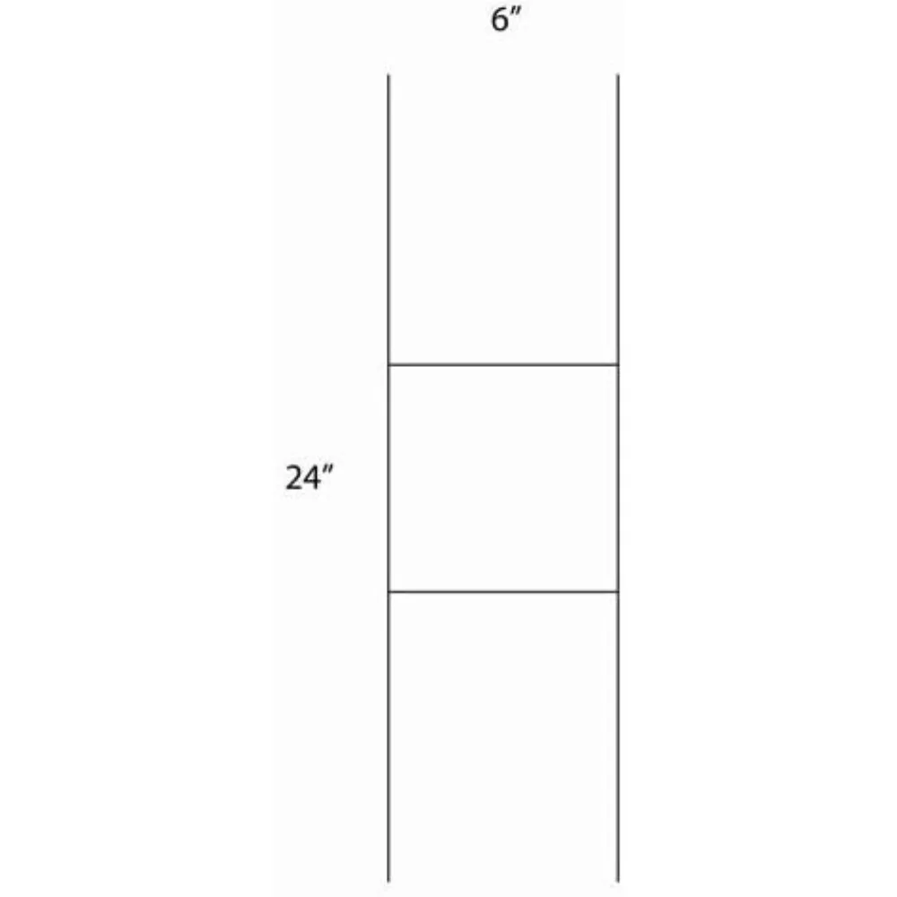 Fifty Pack Blank Yard Signs, I - Yard Sign Blank recension och pris