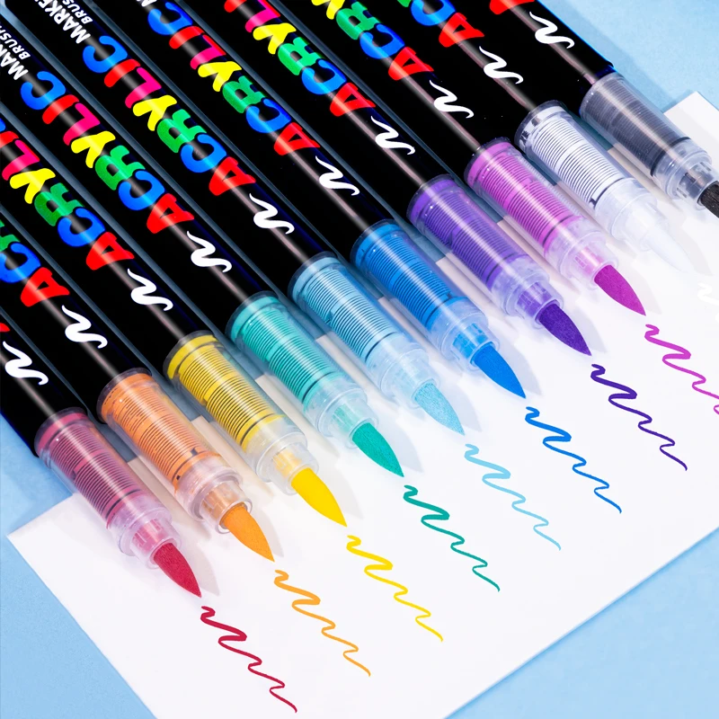3Pcs Acrylic White Marker Brus - Copic Marker Classic recension och pris