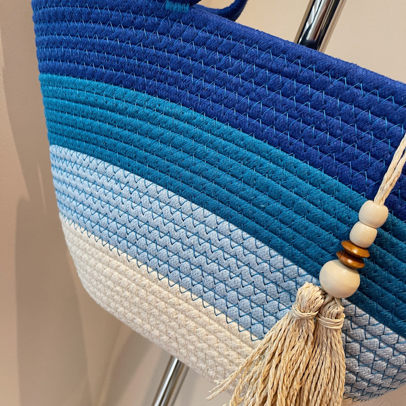 Cotton Rope Woven Design Shoul - Tote Bag Sublimation recension och pris