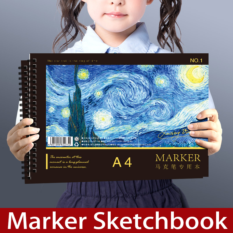 60 Sheets A4 Coil Sketchbook,  - Copic Marker Sketch recension och pris