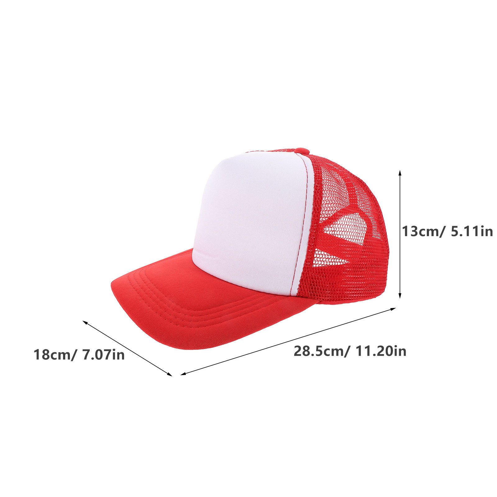 10Pcs Blank Baseball Hats Mesh - Hat Sublimation Blank recension och pris