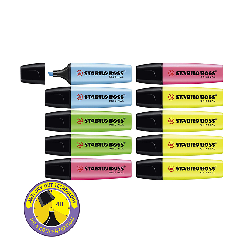 STABILO Highlighter BOSS ORIGI - Stabilo Marker Boss recension och pris