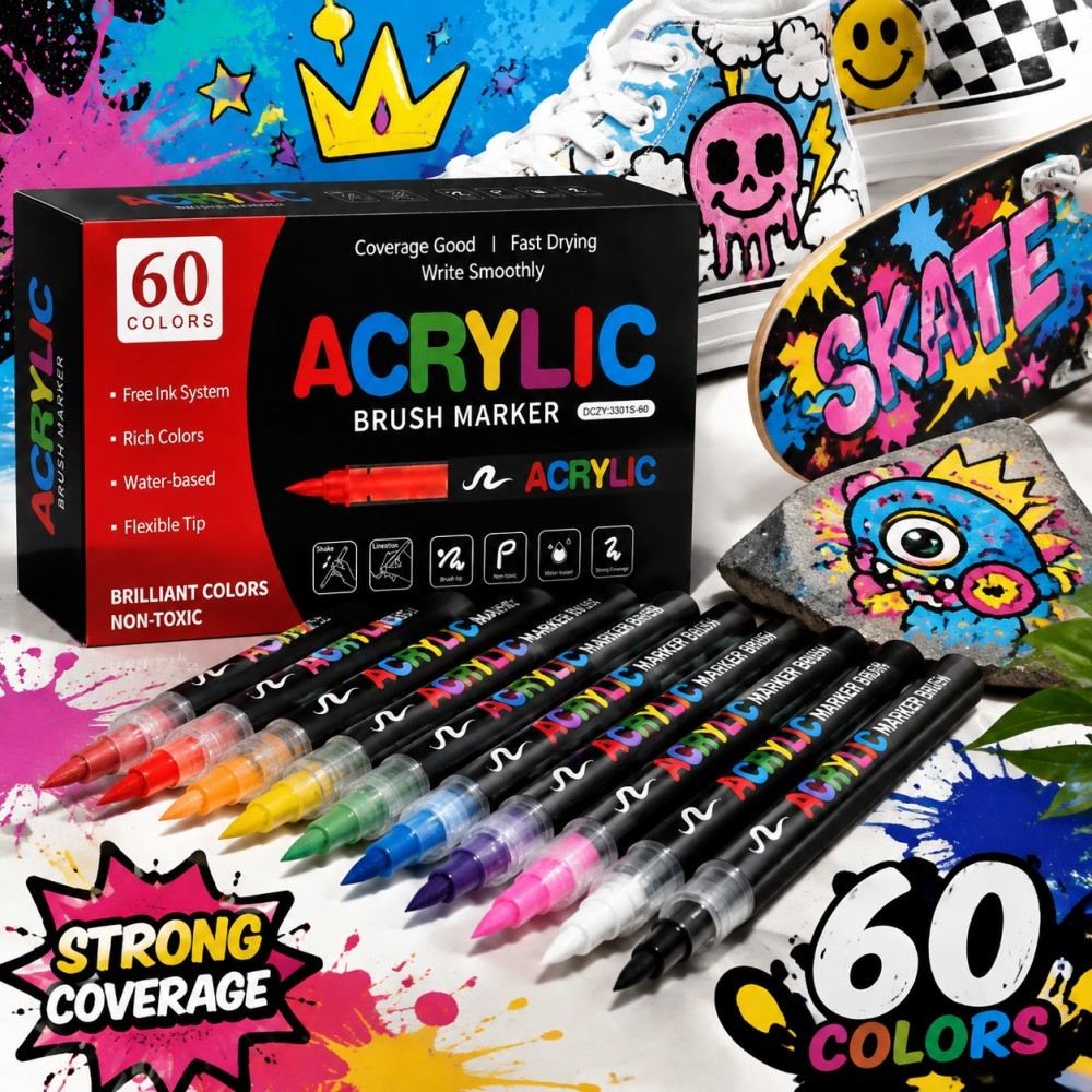 12/24/36/48/60Colors Acrylic P - Copic Marker Classic recension och pris