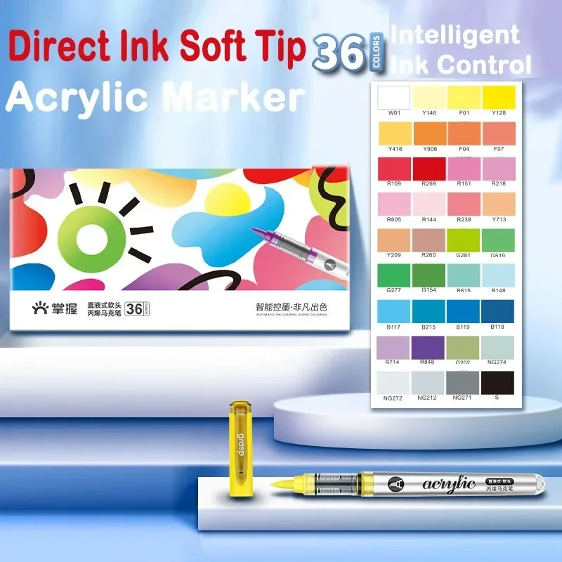 GRASP 120/1 Colors Acrylic Mar - Copic Marker Classic recension och pris