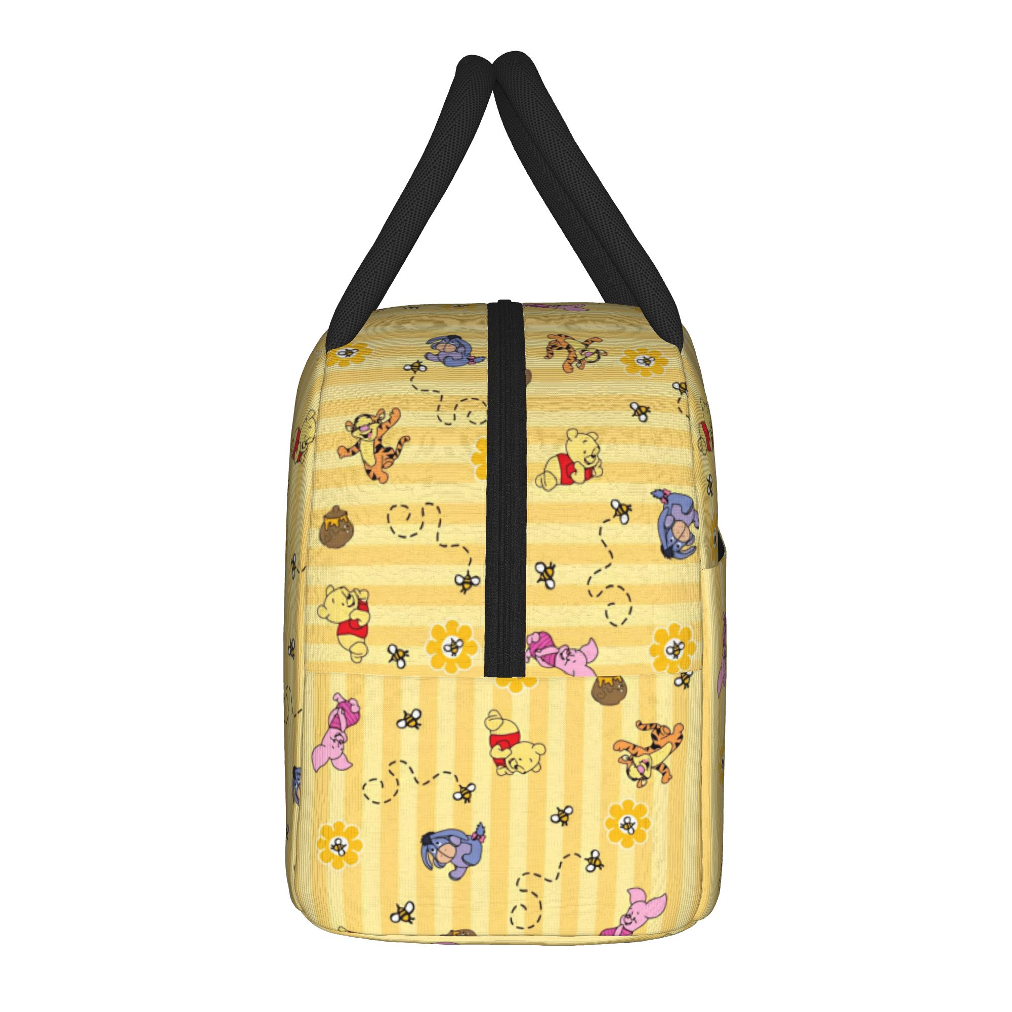 Cute Honey And Bee Insulated L - Tote Bag Sublimation recension och pris