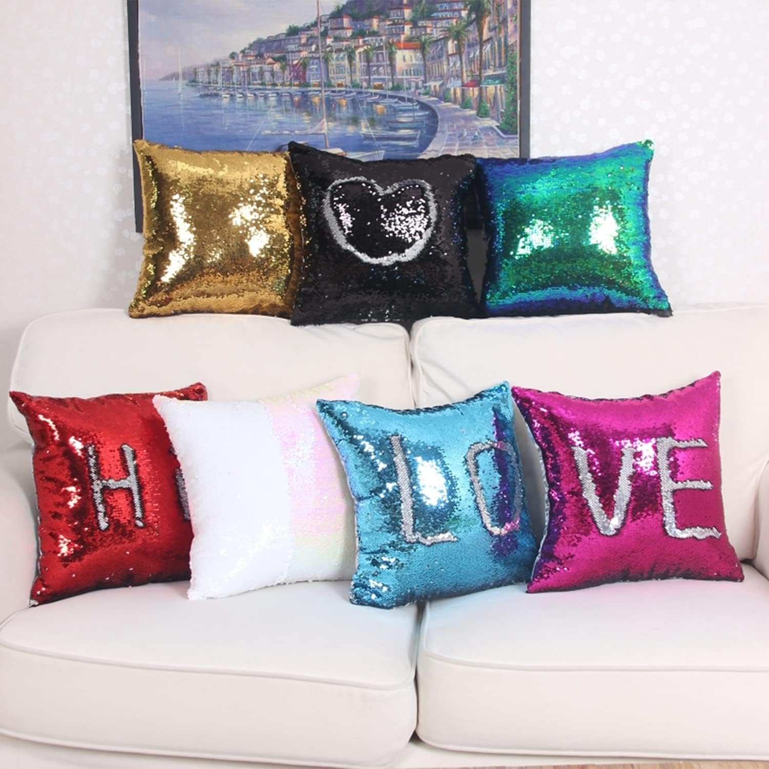 10pcs Painting Fabric Sublimat - Pillow Cover Sublimation recension och pris