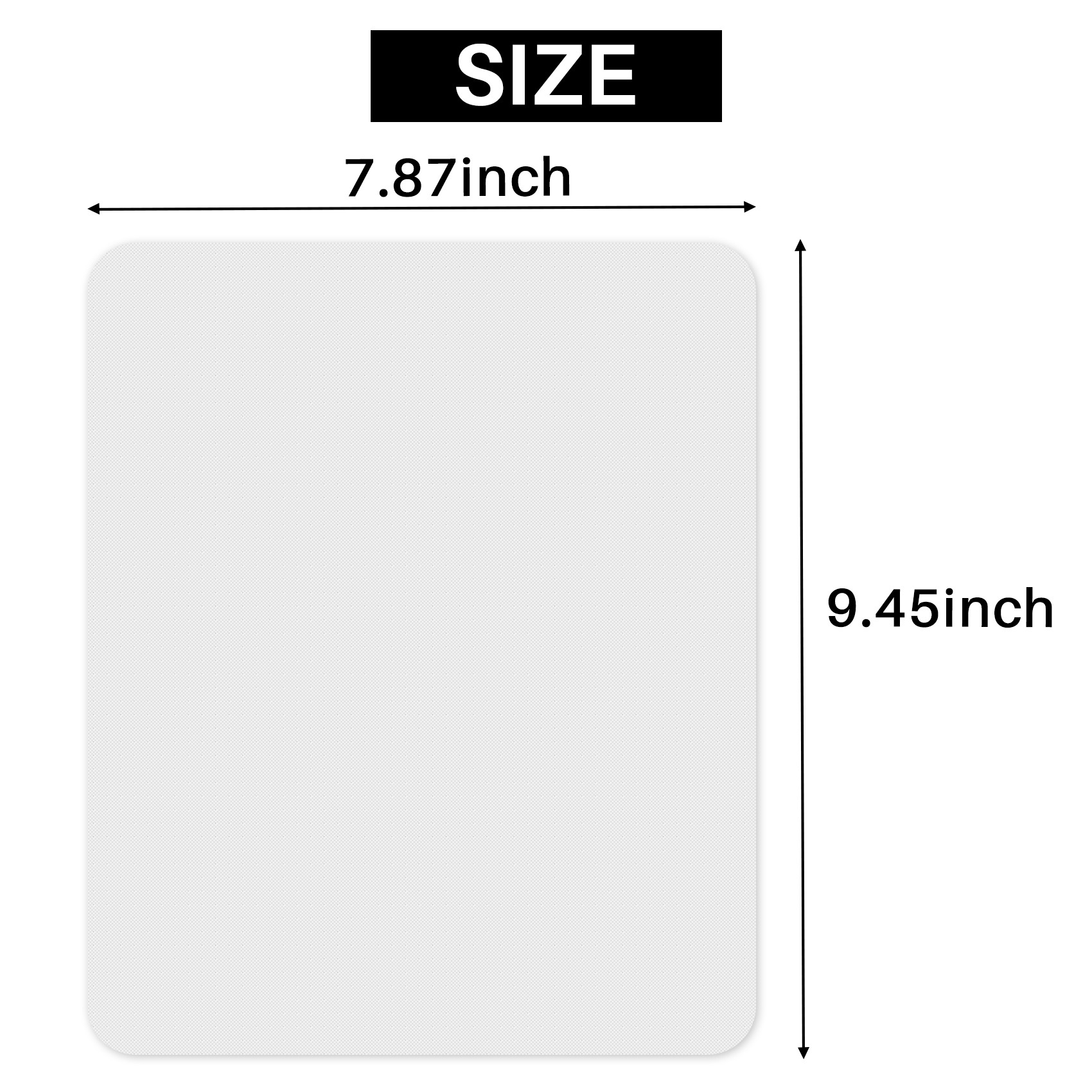 Leading-10Pcs Blank Mouse Pad  - Mouse Pad Blank Sublimation recension och pris